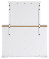 Ashbryn White/Natural Panel Storage Bedroom Set view 14