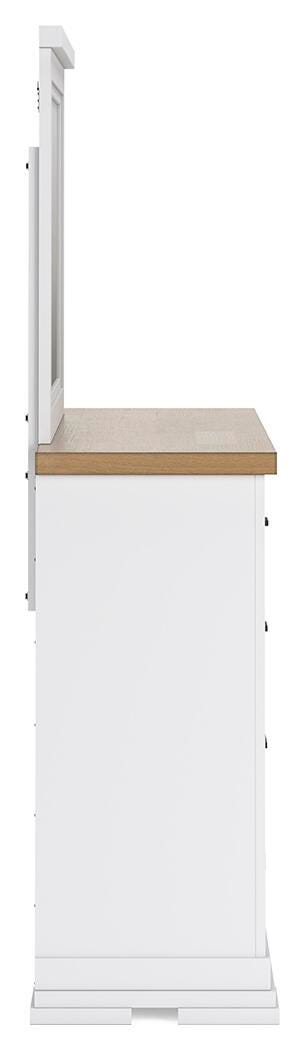 Ashbryn White/Natural Panel Storage Bedroom Set view 13