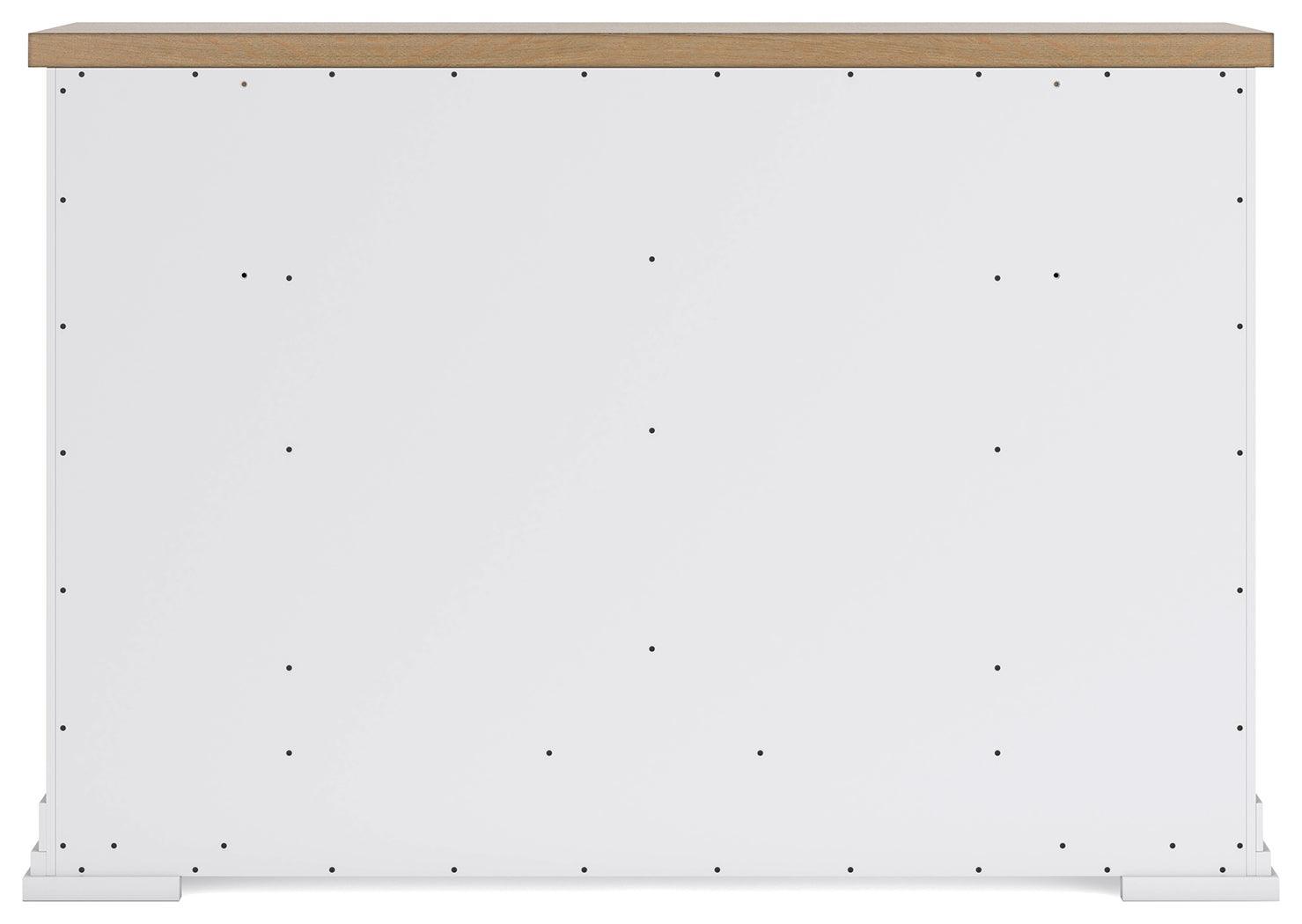 Ashbryn White/natural Dresser - Ella Furniture
