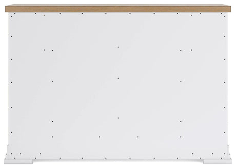 Ashbryn White/natural Dresser - Ella Furniture