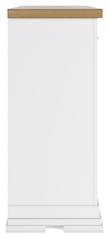 Ashbryn White/natural Dresser - Ella Furniture