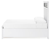 Ashbryn White/Natural Panel Storage Bedroom Set view 7