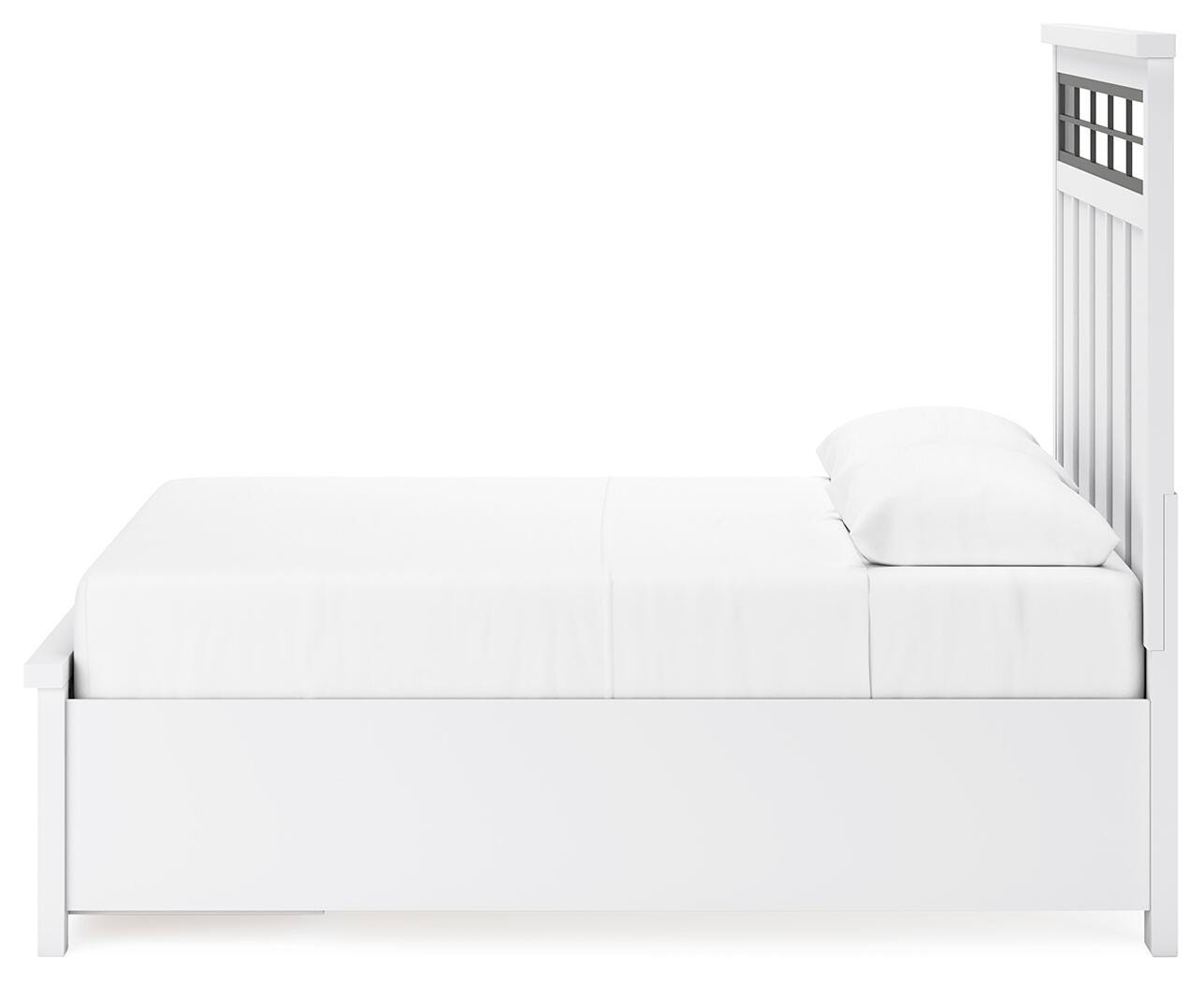 Ashbryn White/Natural Panel Storage Bedroom Set view 7