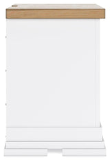 Ashbryn White/Natural Panel Storage Bedroom Set view 20