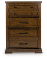 Taffenbrook Medium Brown Chest of Drawers