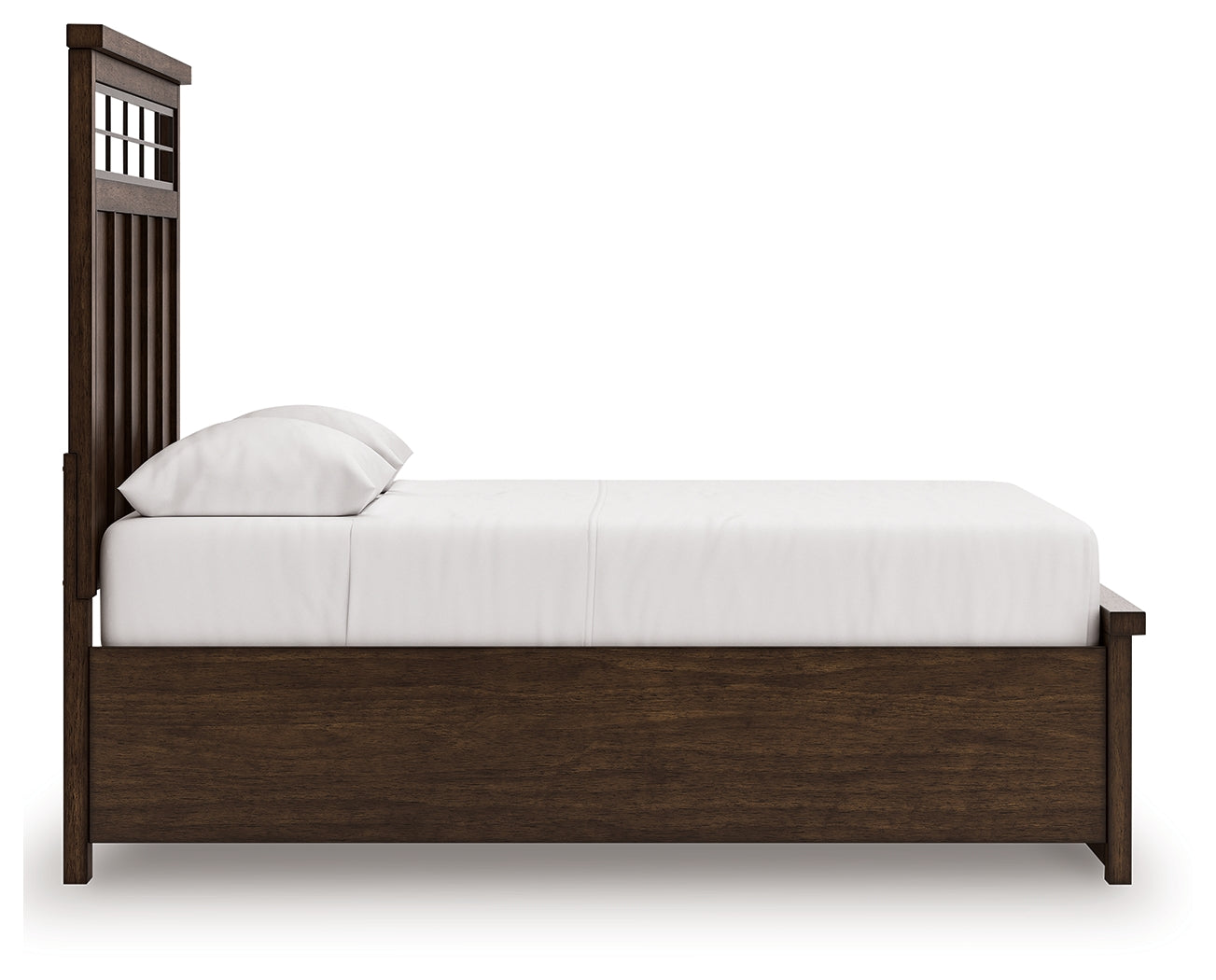 Taffenbrook Medium Brown Queen Panel Storage Bed