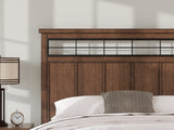 Taffenbrook Medium Brown King Panel Storage Bed