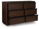Dilenno Dark Brown Dresser