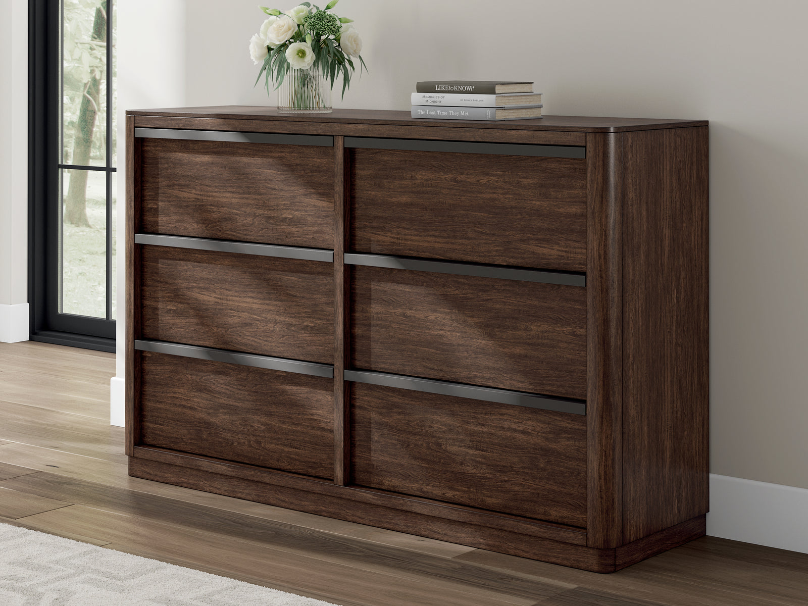 Dilenno Dark Brown Dresser