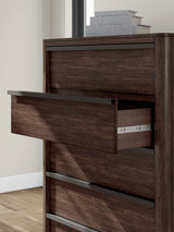 Dilenno Dark Brown Chest of Drawers
