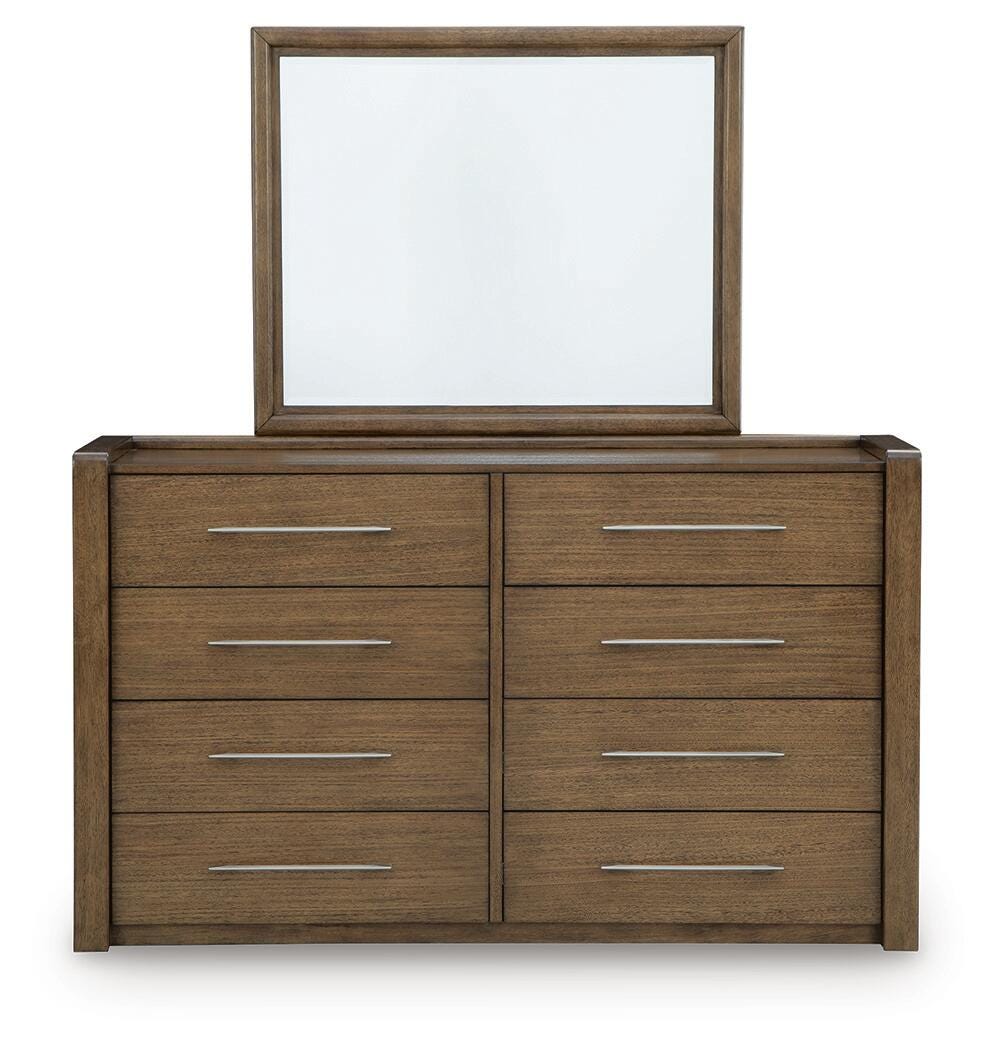 Marxmore Brown Dresser and Mirror view 3