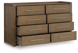 Marxmore Brown Dresser angled view