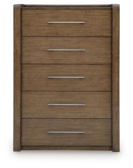 Marxmore Brown Chest of Drawers view 4