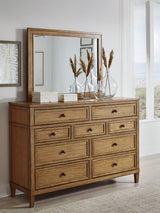 Sharlance Brown Dresser and Mirror