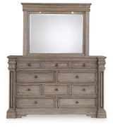 Blairhurst Light Grayish Brown Panel Bedroom Set view 9