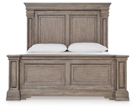 Blairhurst Light Grayish Brown Panel Bedroom Set view 5