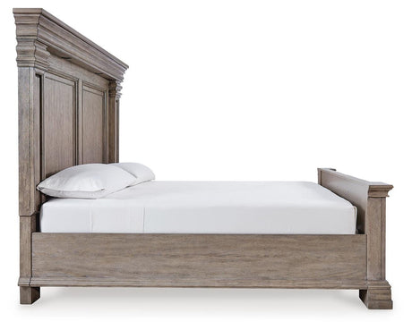 Blairhurst Light Grayish Brown Panel Bedroom Set view 6