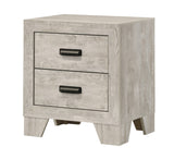 Millie Light Gray Night Stand nightstand by Crownmark | Ella Furniture