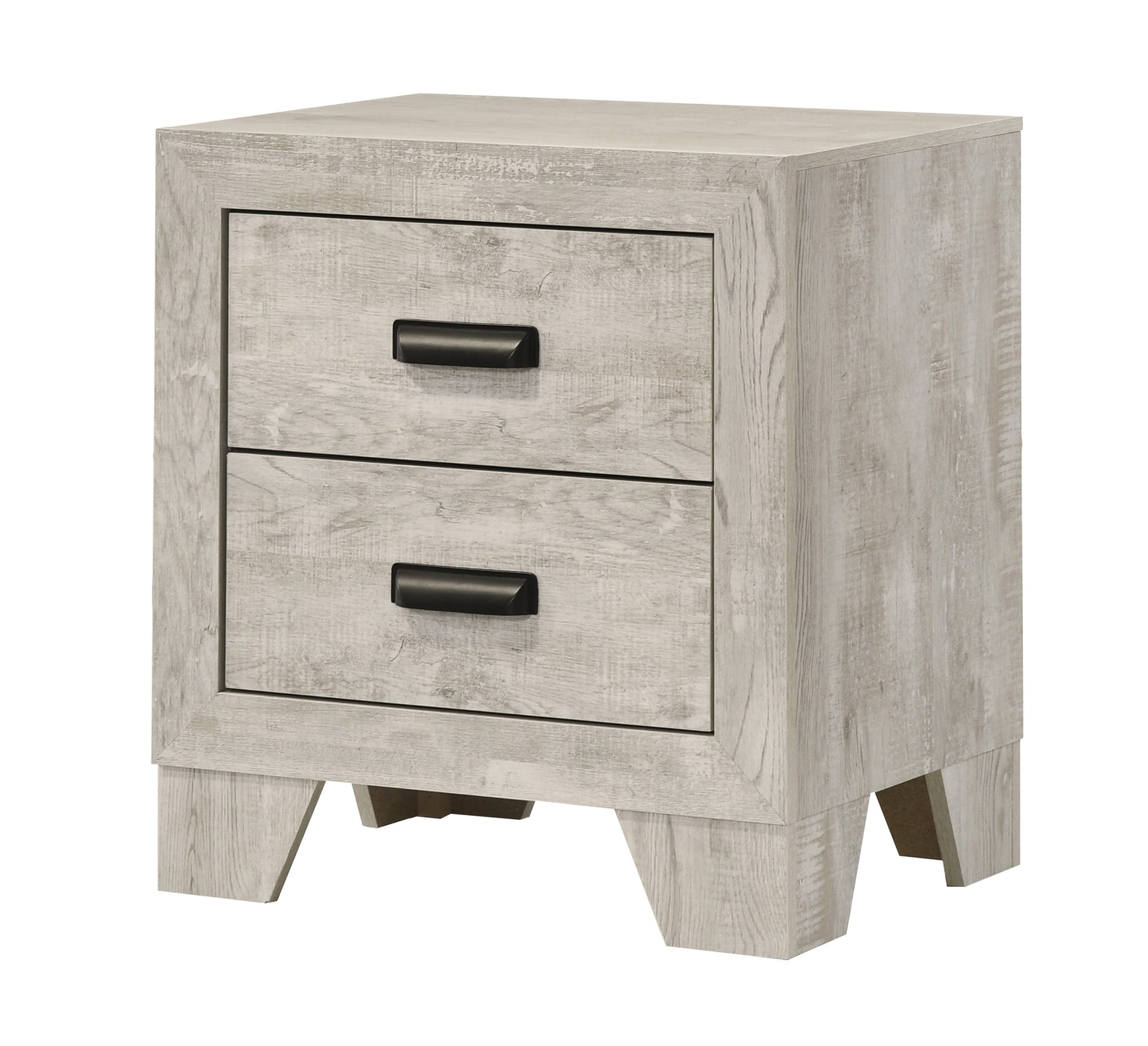 Millie Light Gray Night Stand nightstand by Crownmark | Ella Furniture