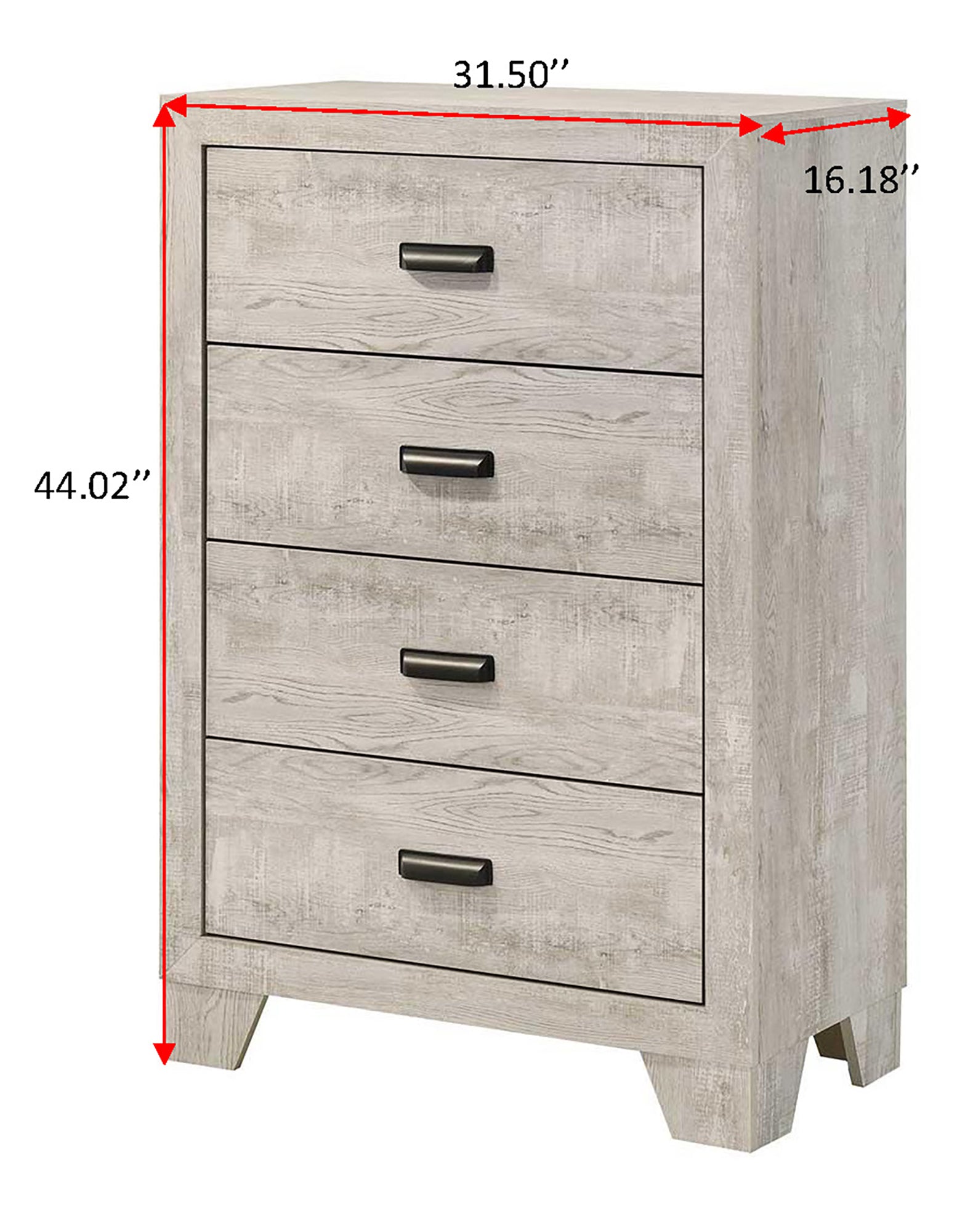 Millie Light Gray Chest chest by Crownmark | Ella Furniture