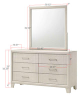 Charlie Cream TV Stand
