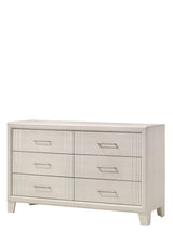 Charlie Cream 6 Drawers Dresser