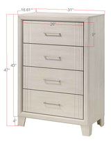 Charlie Cream TV Stand