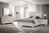 Charlie Cream Panel King Bed