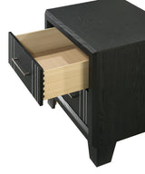 Charlie Charcoal Panel Queen Bed