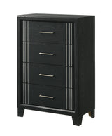 Charlie Charcoal Panel Queen Bed