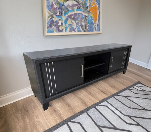 Charlie Charcoal TV Stand