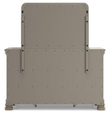 Lexorne Gray Dresser And Mirror