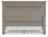 Lexorne Gray King Sleigh Bed