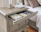 Lexorne Gray Nightstand - Ella Furniture