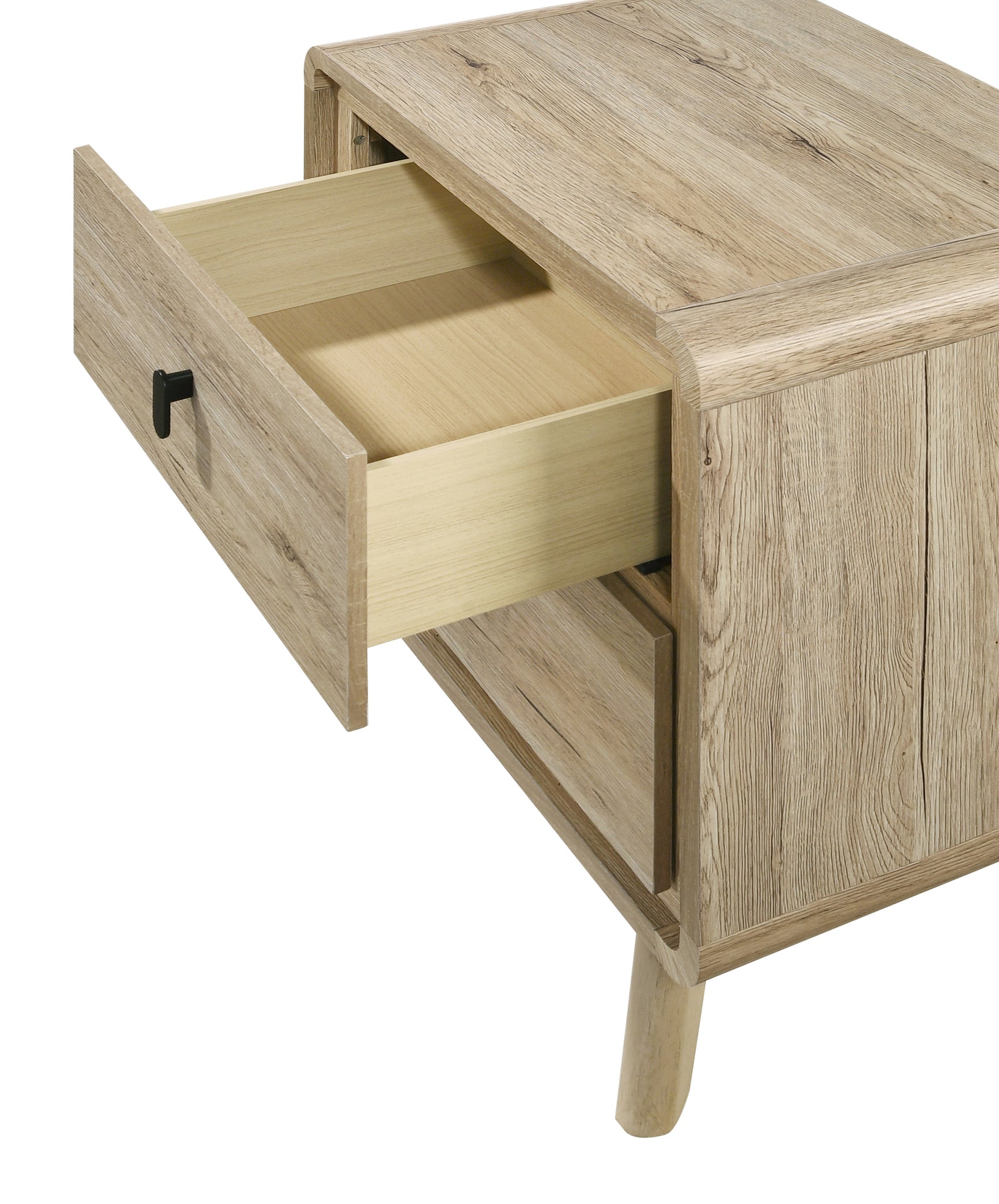 Dawson Light Brown Panel King Bed