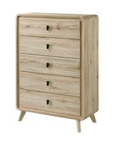 Dawson Light Brown Panel King Bed