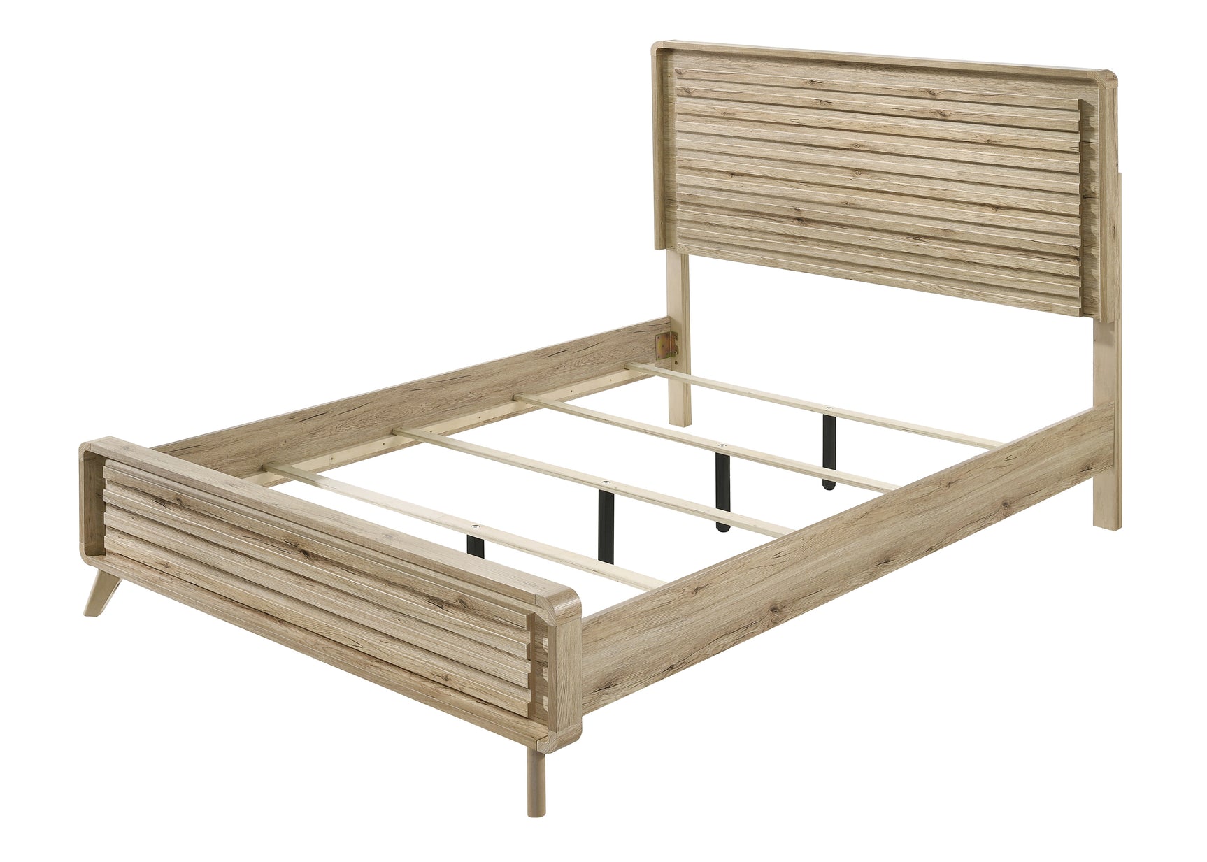 Dawson Light Brown Panel King Bed