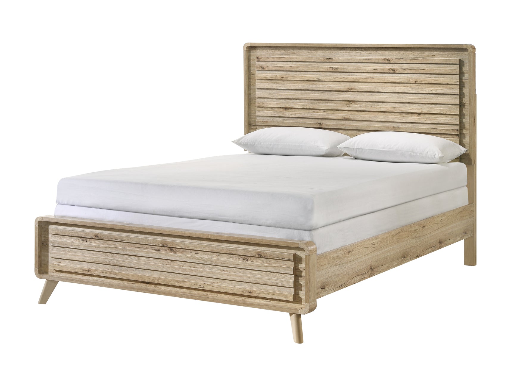 Dawson Light Brown Panel King Bed