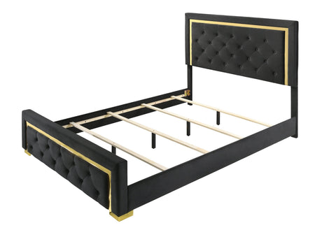 Pepe Chest Black/Gold, Contemporary Modern Wood, 4 Drawers - Ella Furniture