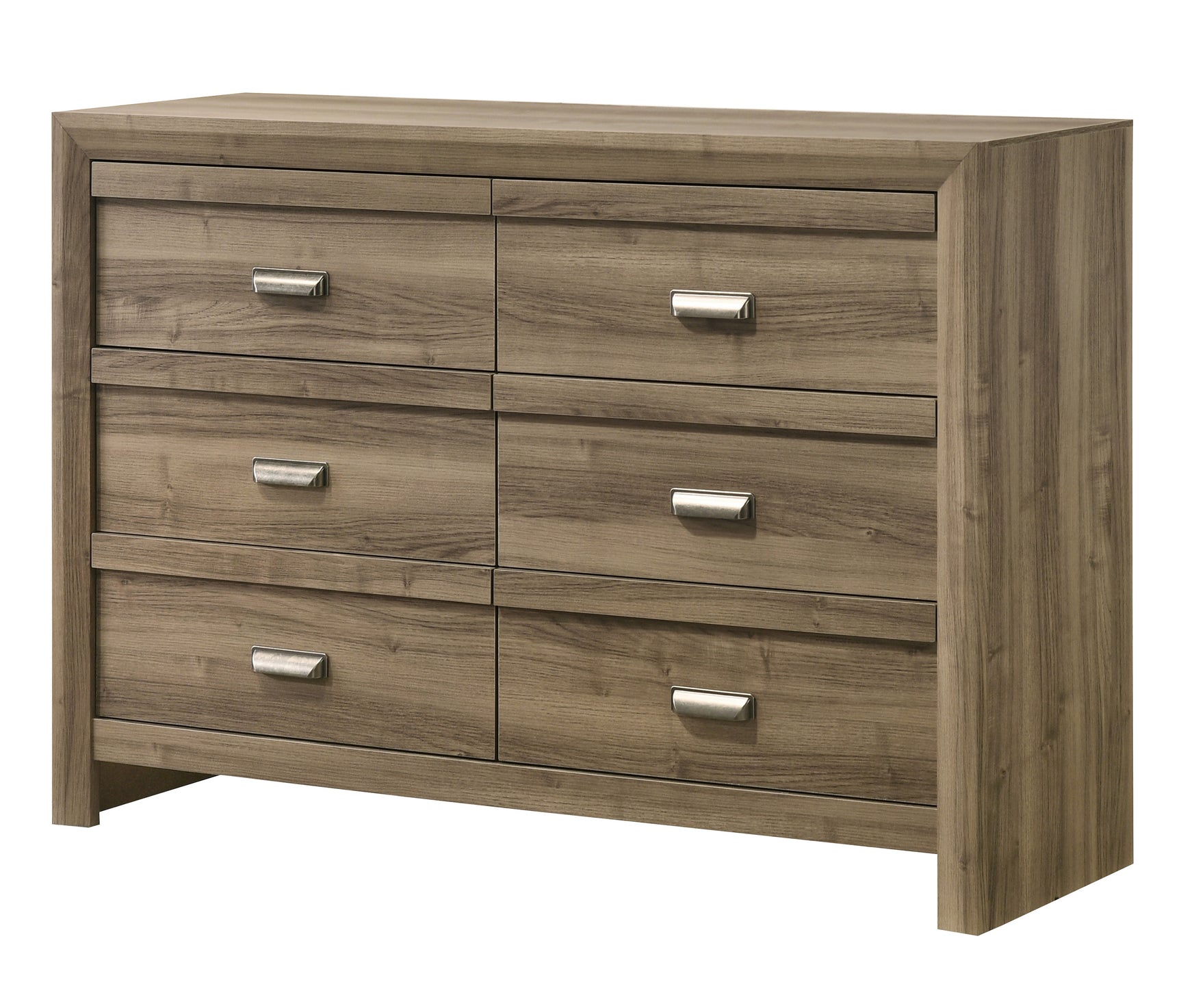 Valor Light Brown Panel Bedroom Set