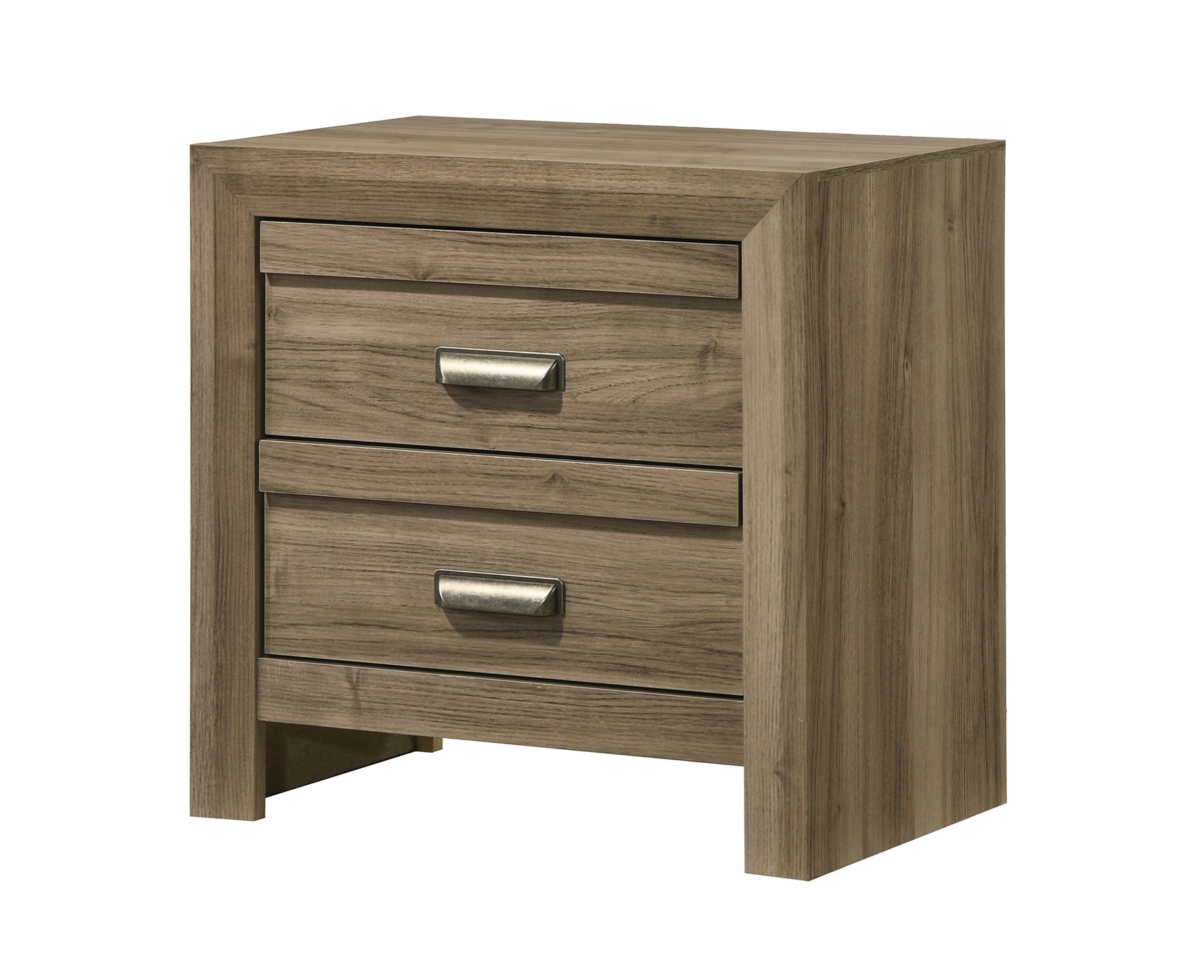 Valor Light Brown Panel Bedroom Set