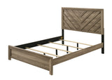 Valor Light Brown Panel Queen Bed