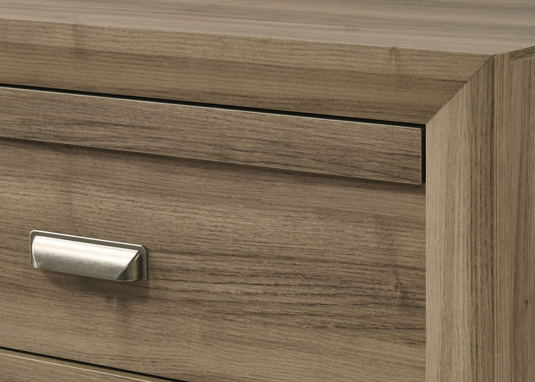 Valor Light Brown Panel Bedroom Set