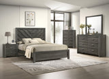 Valor Gray Panel Full Bed