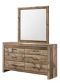 Elmer Natural Dresser and Mirror from Ella Furniture