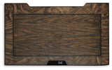 Maylee Dark Brown Upholstered Bedroom Set view 15