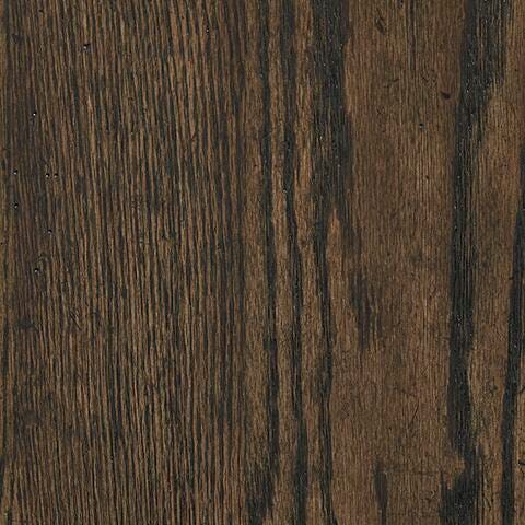Maylee Dark Brown Upholstered Bedroom Set finish detail