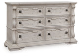 Bruchandi Antique White Dresser