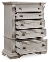 Bruchandi Antique White Chest of Drawers