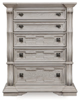 Bruchandi Antique White Chest of Drawers